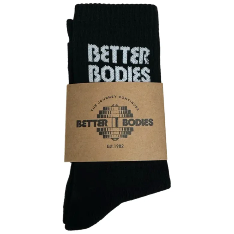 BB crew socks 1-p, Black