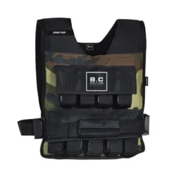 B.C Viktväst + 10kg järnvikter
