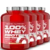 BIG BUY 4 x 100% Whey Protein Professional Vassleprotein 2350 g