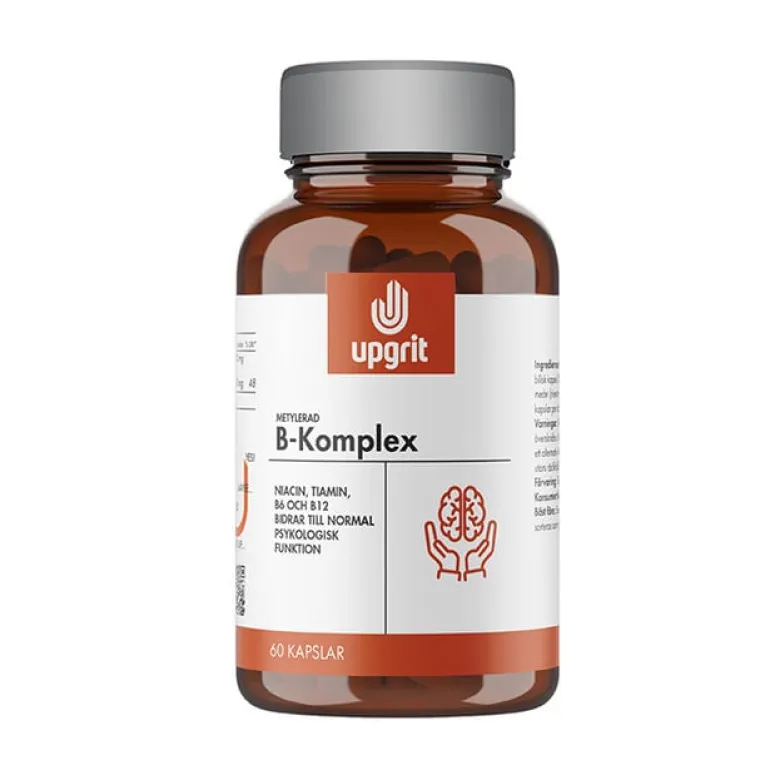 B-Komplex Metylerad 60 kapslar