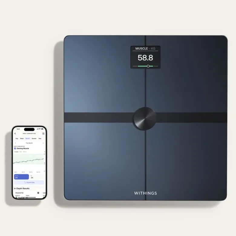 Body Smart Diagnostisk Personvåg Svart