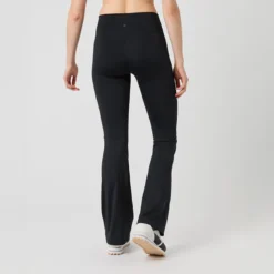 Borg Flare Tights, Black Beauty