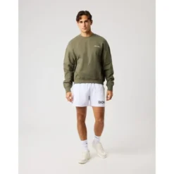 Borg Oversized Sweatshirt, Kalamata