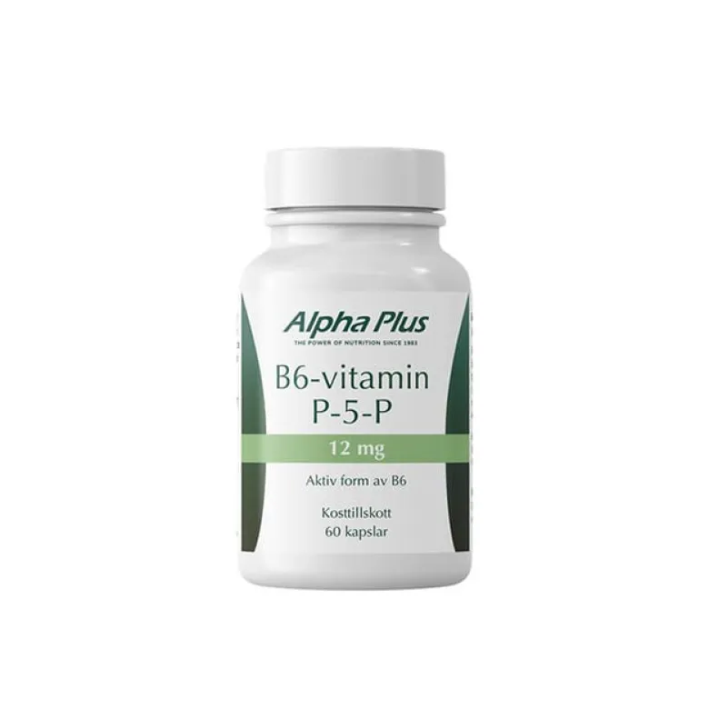 B6-vitamin P-5-P 12mg 60 kap