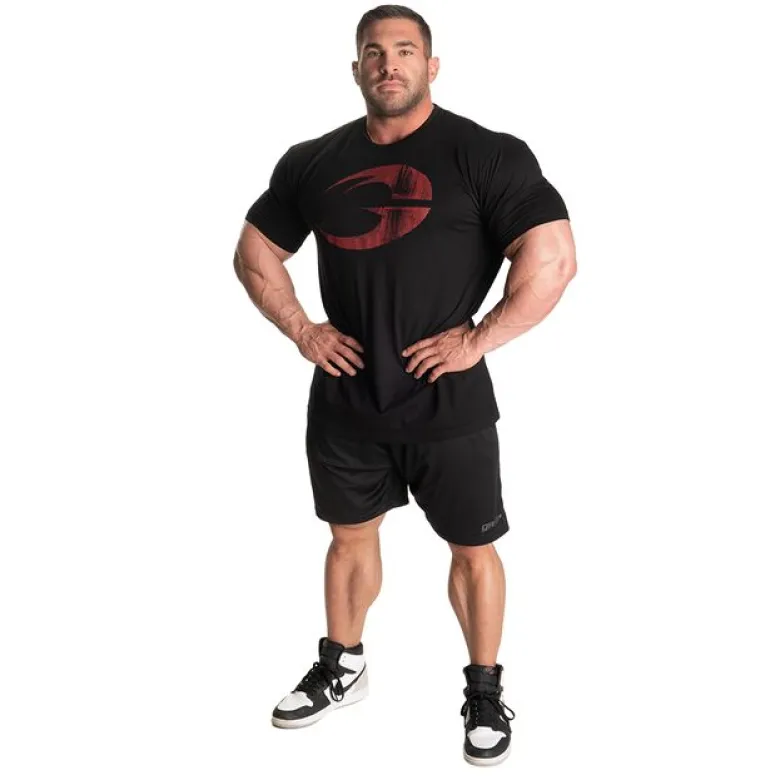 Cadet Tee, Black/Red