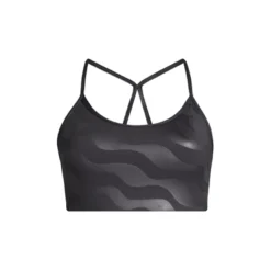 Casall Sleek Strappy Sports Bra Printed Black Geo