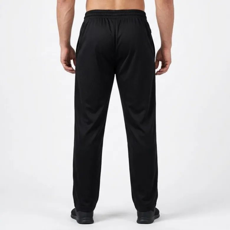 Chained Straight Mesh Pants Black/Black