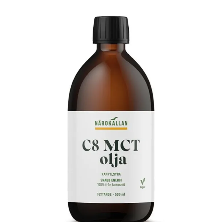 C8 MCT-olja 500 ml