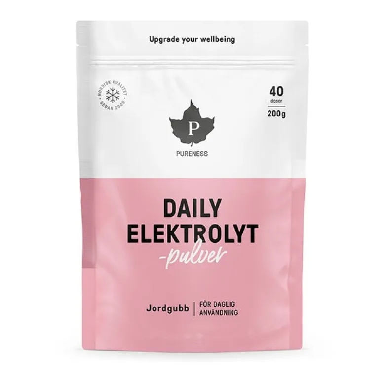 Daily Elektrolytpulver Jordgubb 200 g