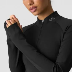 Define Thermal Seamless 1/2 Zip LS, Black