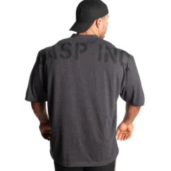 Division Iron Tee, Dark Grey Melange