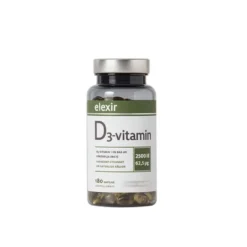 D3-vitamin 2500 IE 180 kapslar