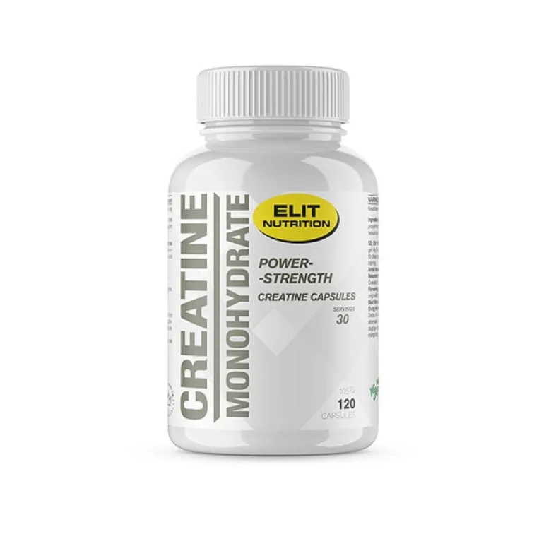 ELIT 100% Creatine Monohydrate 120 caps
