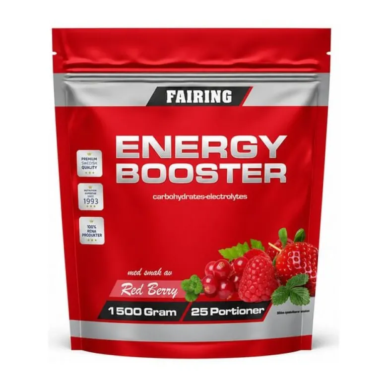 Energy Booster, 1500 g, Red Berry