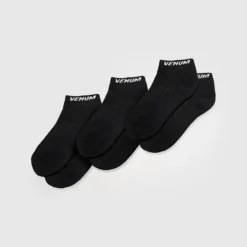 Essential Socks Ankle (Set of 3 pairs) Black/White