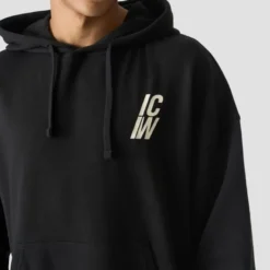 Everyday Terry Relaxed Hoodie, Black