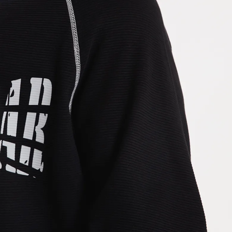 Finley Oversized T-Shirt, Black/Grey