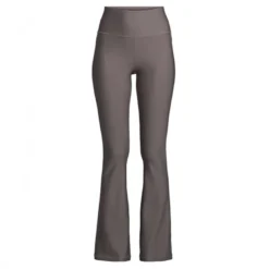 Flare High Waist Pant Dk Grey
