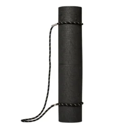 Flätad Yogamattrem Svart/Beige