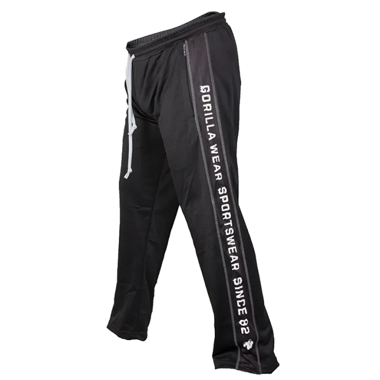 Functional Mesh Pants, Black/White