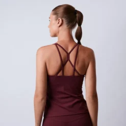 Fuse Singlet 2 in 1 Top, Dark Red