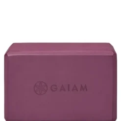 Gaiam Midnight Plum Block