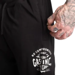 Gasp Inc Sweatpants, Black/White
