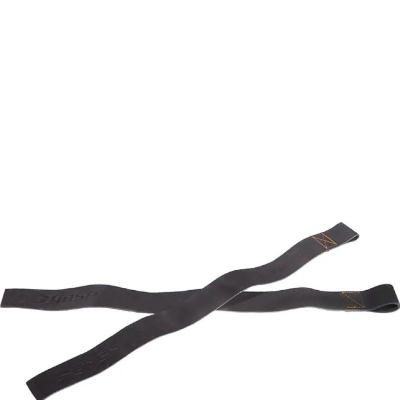 Gasp Leather Straps, Black, One Size