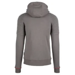 Georgia Zipped Hoodie, Grey