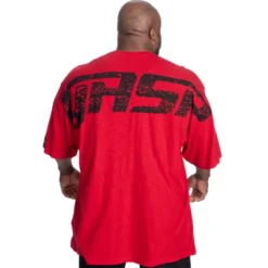 GK Slub Iron Tee, Washed Chili Red