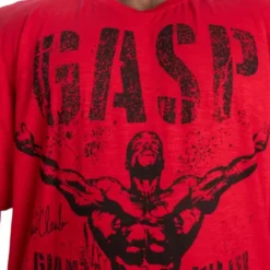GK Slub Iron Tee, Washed Chili Red