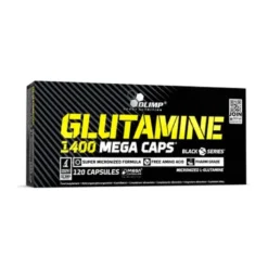 Glutamine Mega Caps 1400, 120 caps