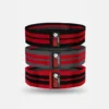 Glute Band 3 Pack Svart Röd Grå