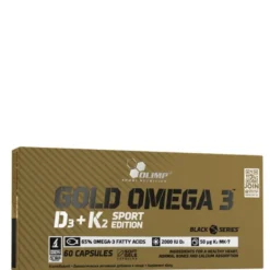 Gold Omega 3 D3+K2 Sport Edition 60 kapslar