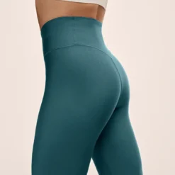 Graphic High Waist Tights Ocean Teel