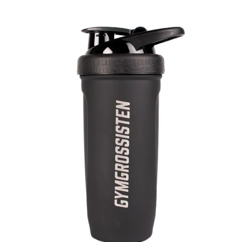 Gymgrossisten Stainless Steel Shaker Black 900 ml