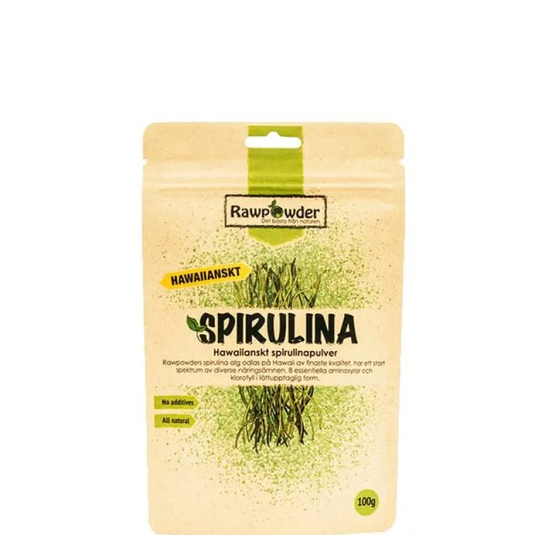 Hawaiianskt Spirulinapulver 100 g