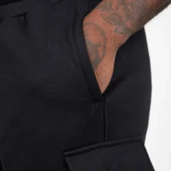 Hudson Cargo Sweatpants, Black