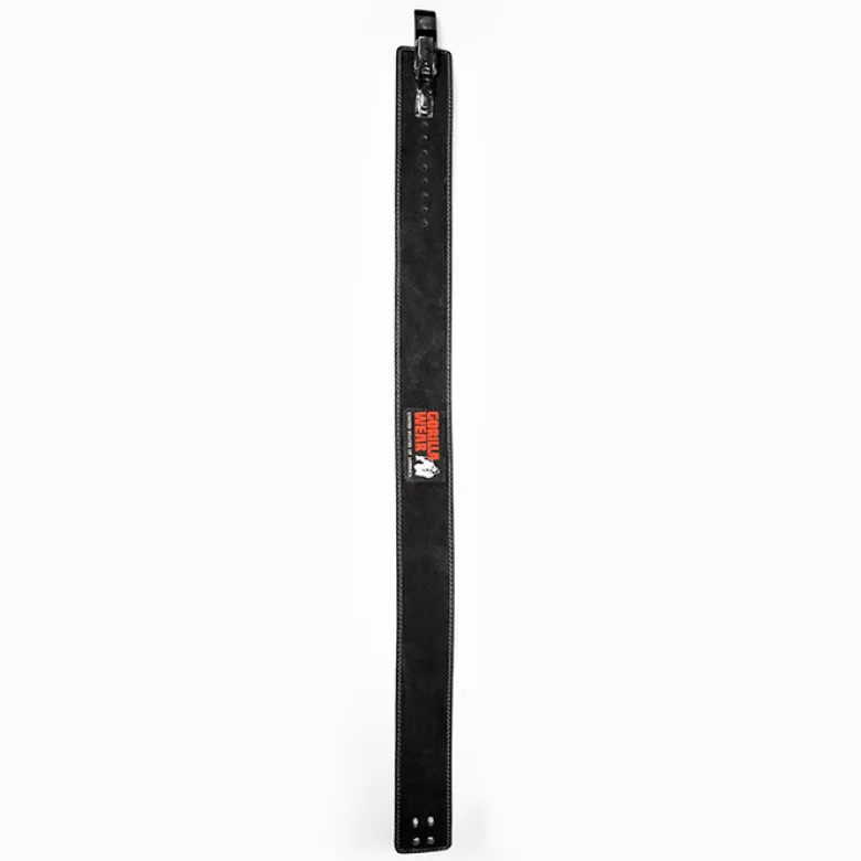 4 Inch Powerlifting Lever Belt, Black