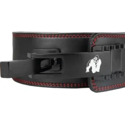 4 Inch Premium Lever Belt, Black