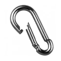 Karbinhake 8 mm Krom