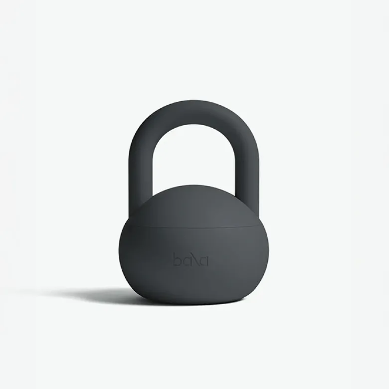 Kettlebell 10lb 4,5 kg Grå