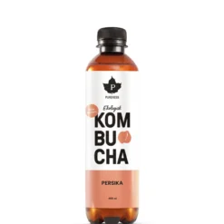 Kombucha EKO, Persika, 370 ml