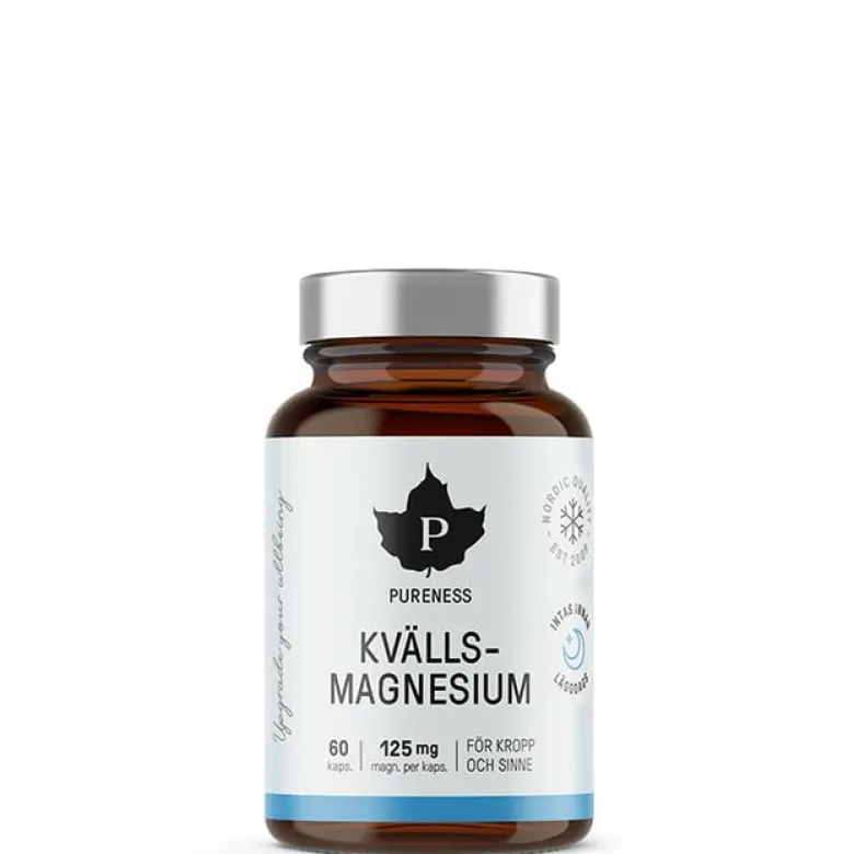 Kvällmagnesium 60 kapslar