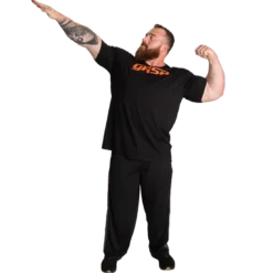 Legacy Gym Tee, Black/Flame