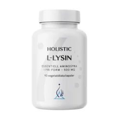 L-lysin 500 mg 90 vegetabiliska kapslar