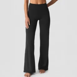 Luxe Straight Leg Tights, Black