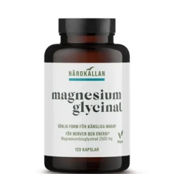Magnesiumglycinat 120 kapslar