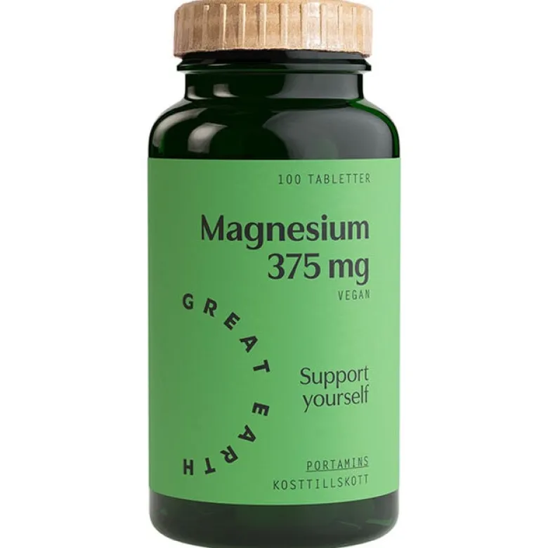 Magnesium 375 mg 100 tabletter