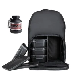 Meal Prep Backpack + Whey2Go Flaska på köpet